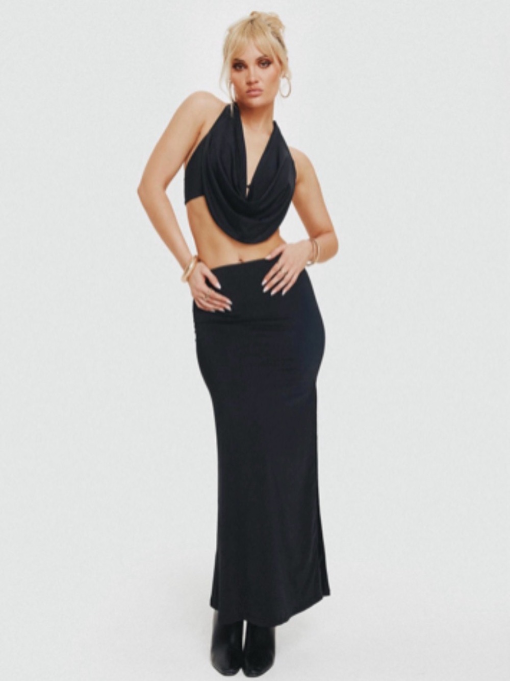 Princess Polly Tarsi Set Black